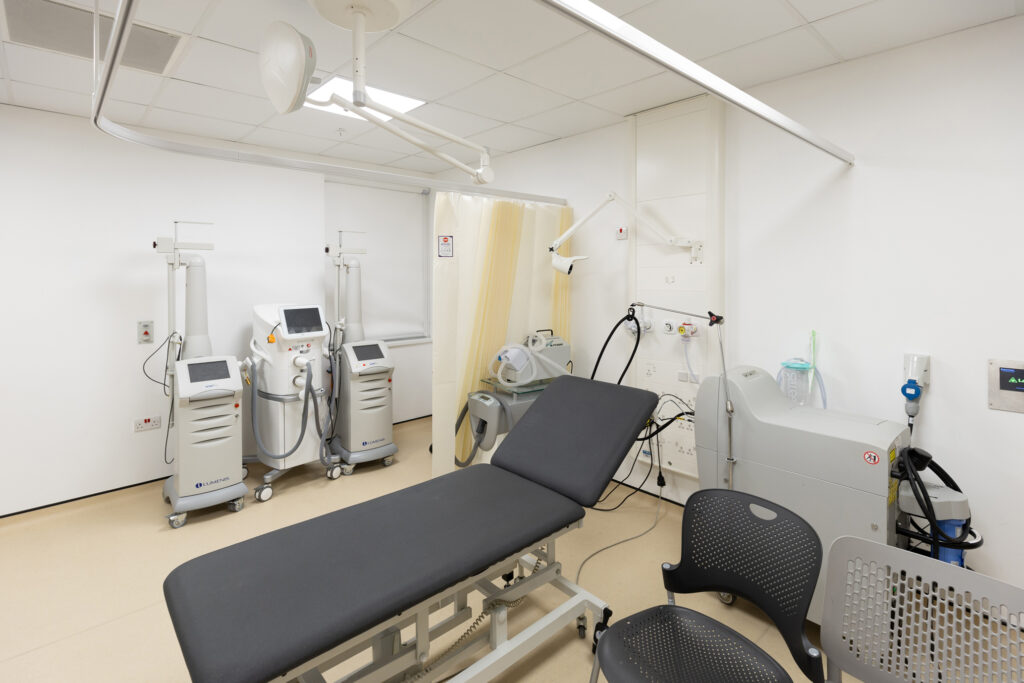 New facilities at Chelsea & Westminster Hospital, refurbished and reconfigured by Trail Group