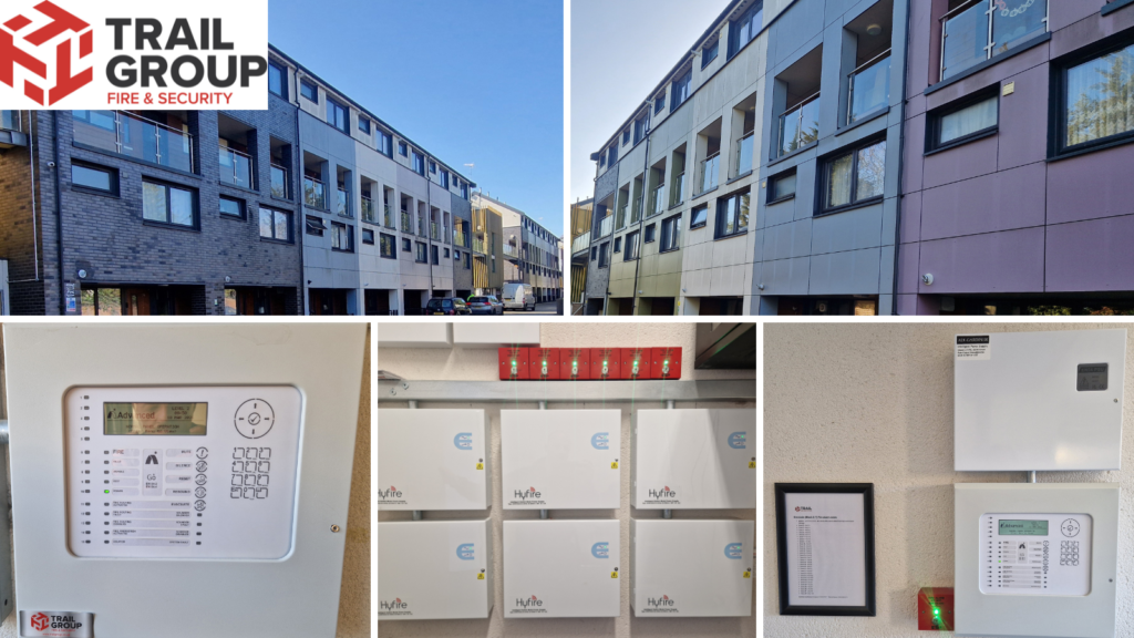 Rapid deployment fire alarm systems to replace waking watch services in social housing
